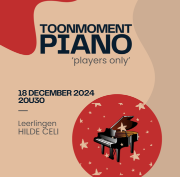 Toonmoment Piano 'Players only'