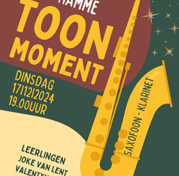 Toonmoment Saxofoon & Klarinet